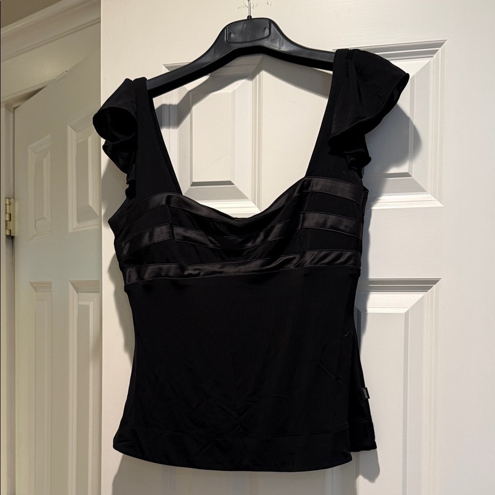 Just Cavalli Black Tank Top